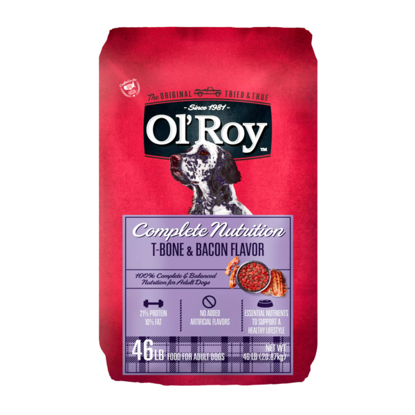 Ol' Roy Complete Nutrition T-Bone & Bacon Flavor Dry Dog Food