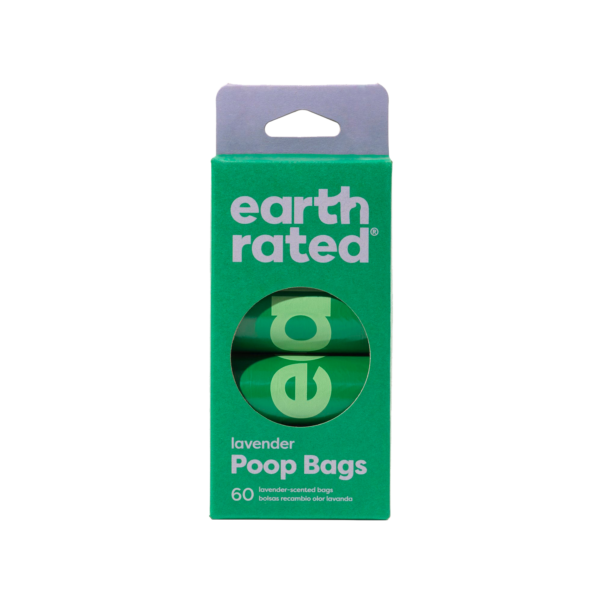 Earth Rated 60 Bags on 4 Rolls - Lavender