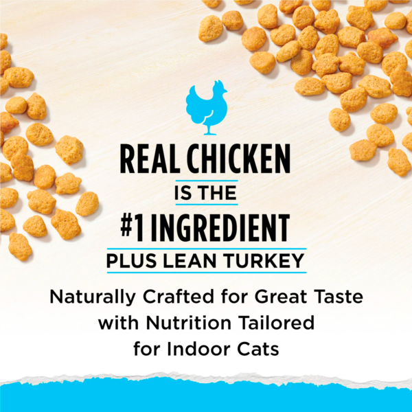 Purina Cat Chow Naturals Chicken & Turkey Dry Cat Food, 2.2 lb Bag - Image 2